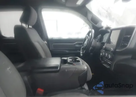 2021 Ram 1500 Big Horn Quad Cab 4X4 6'4 Box from USA, damaged, VIN 1C6SRFBT4MN826679